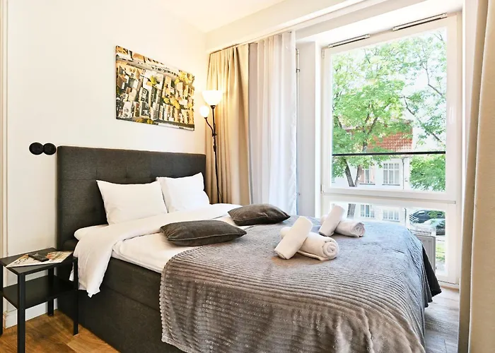 Apartament Thomas' - Trendy, & Balcony Tallin